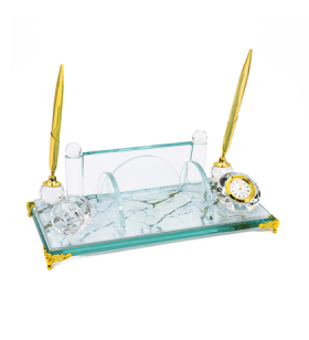 HZ-091 KRİSTAL MASA İSİMLİĞİ ALTIN UV BASKI HZ-091 KRİSTAL MASA İSİMLİĞİ ALTIN UV BASKI